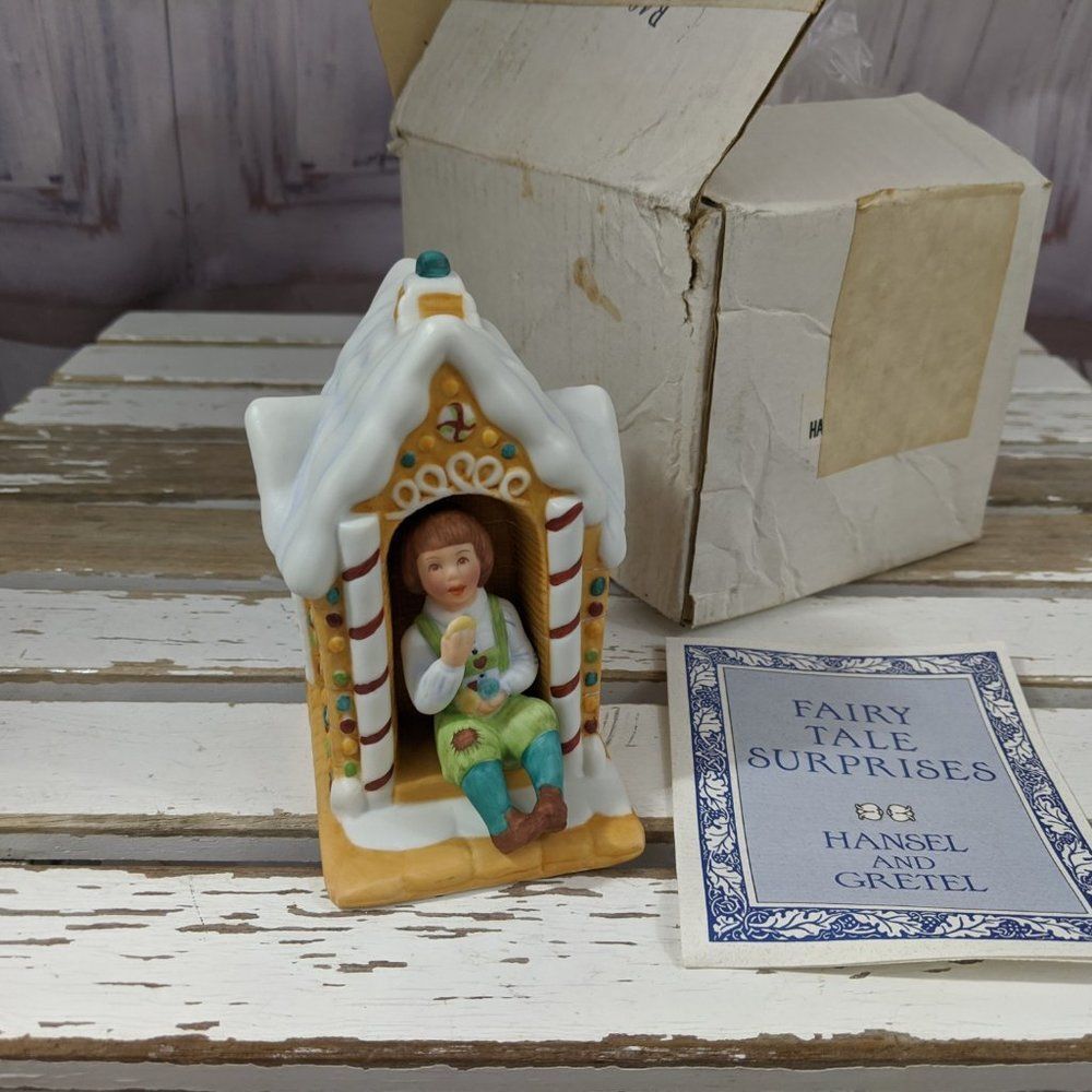 New Franklin Mint Fairy Tale Surprises HANSEL‎ and